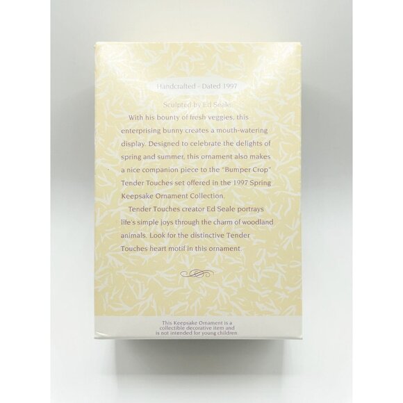 Vintage 1997 Hallmark Keepsake Collectors Club Farmers Market Ornament - Picture 2 of 8